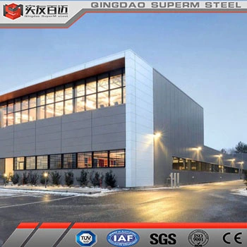 China-Hersteller, kostengünstiger, leichter Stahlrahmen, vorgefertigtes Metalllagergebäude, vorgefertigtes Werkstatt-Stahlkonstruktionsgebäude